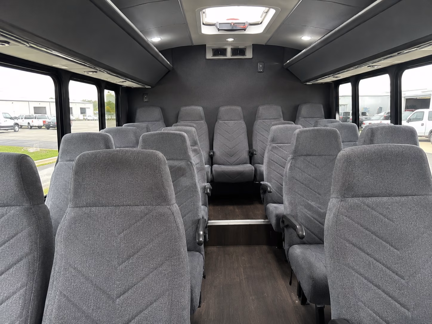 columbus airport transportation onboard seating