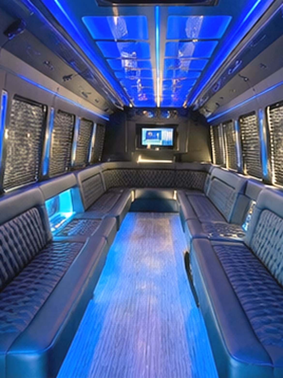 columbus holiday party bus rental